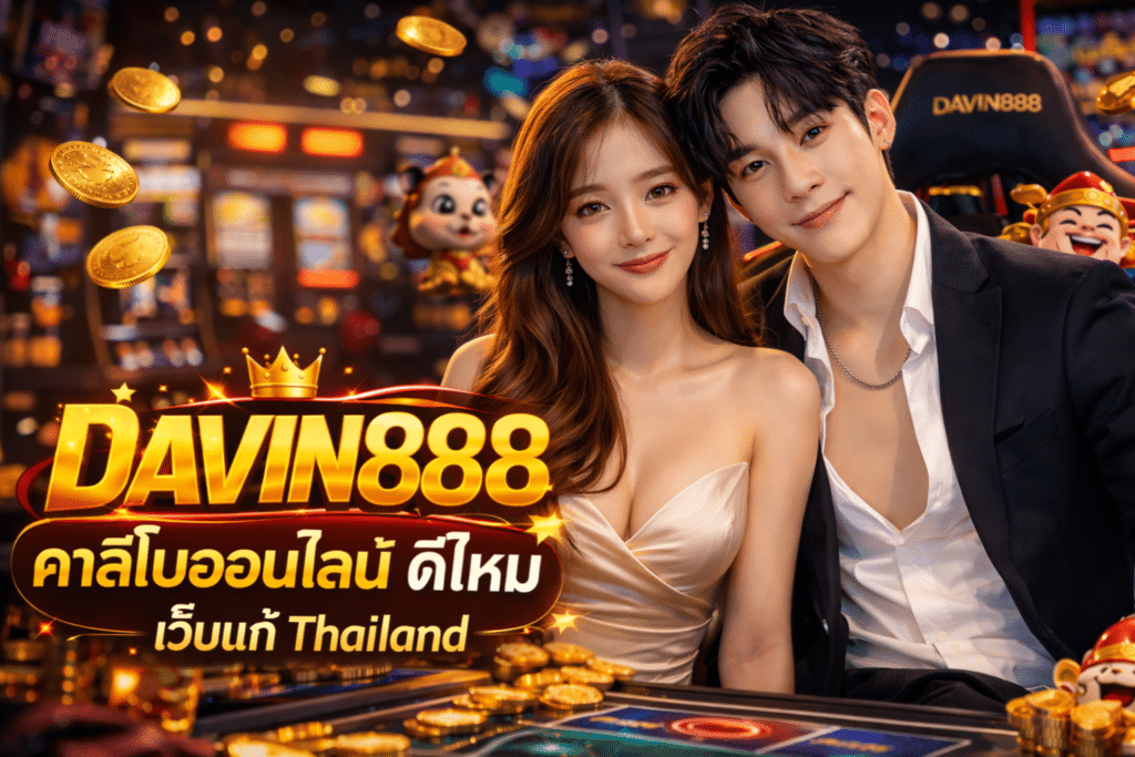 DAVIN888 คาสิโนออนไลน์ ดีไหม เว็บแท้ Thailand